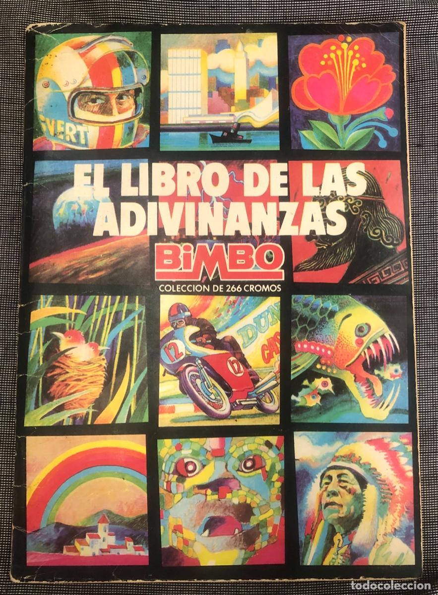 Coleccionismo &aacute;lbumes: ALBUM EL LIBRO DE LAS ADIVINANZAS. BIMBO. INCOMPLETO FALTAN 35 CROMOS, 1973