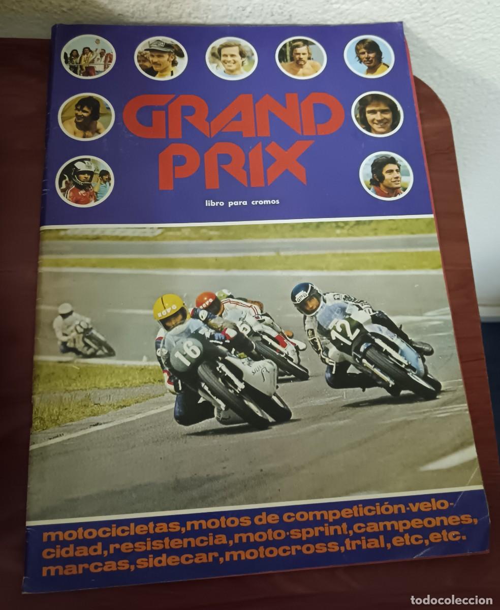 Coleccionismo &aacute;lbumes: &Aacute;LBUM GRAND PRIX EDITORIAL FHER A&Ntilde;O 1977 CON 54 CROMOS