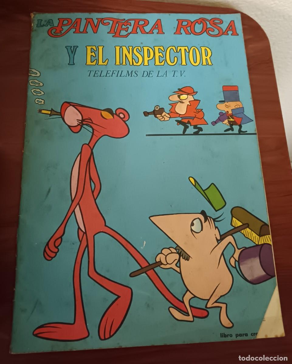 Coleccionismo &aacute;lbumes: &Aacute;LBUM LA PANTERA ROSA Y EL INSPECTOR TELEFILMS DE LA T.V. EDITORIAL FHER A&Ntilde;O 1972 TIENE 48 CROMOS