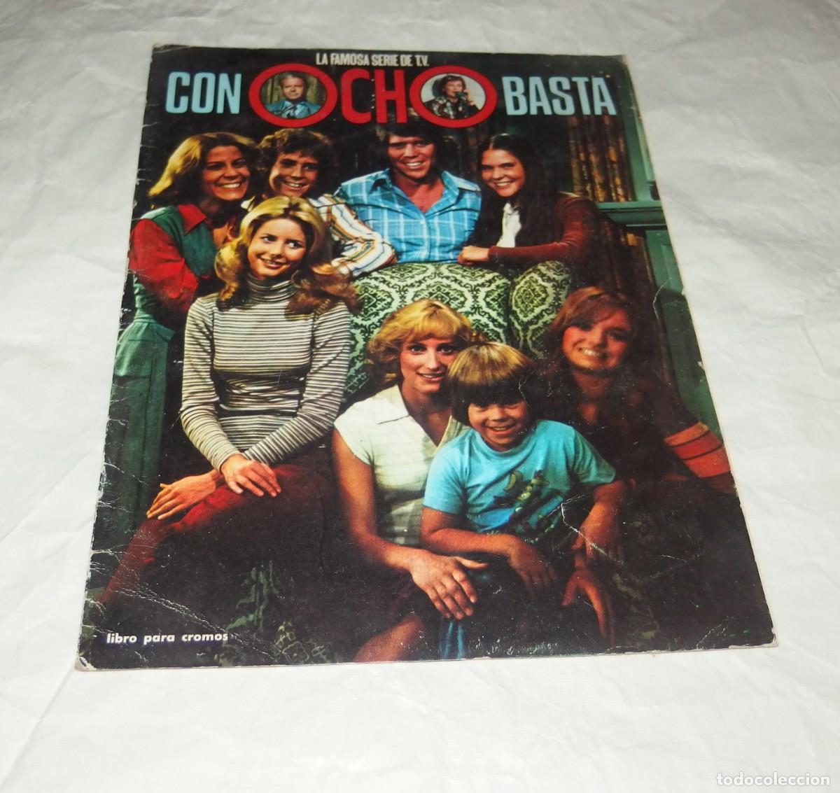 Coleccionismo &aacute;lbumes: ALBUM CON OCHO BASTA,ED.FHER,1979,VAC&Iacute;O,A ESTRENAR