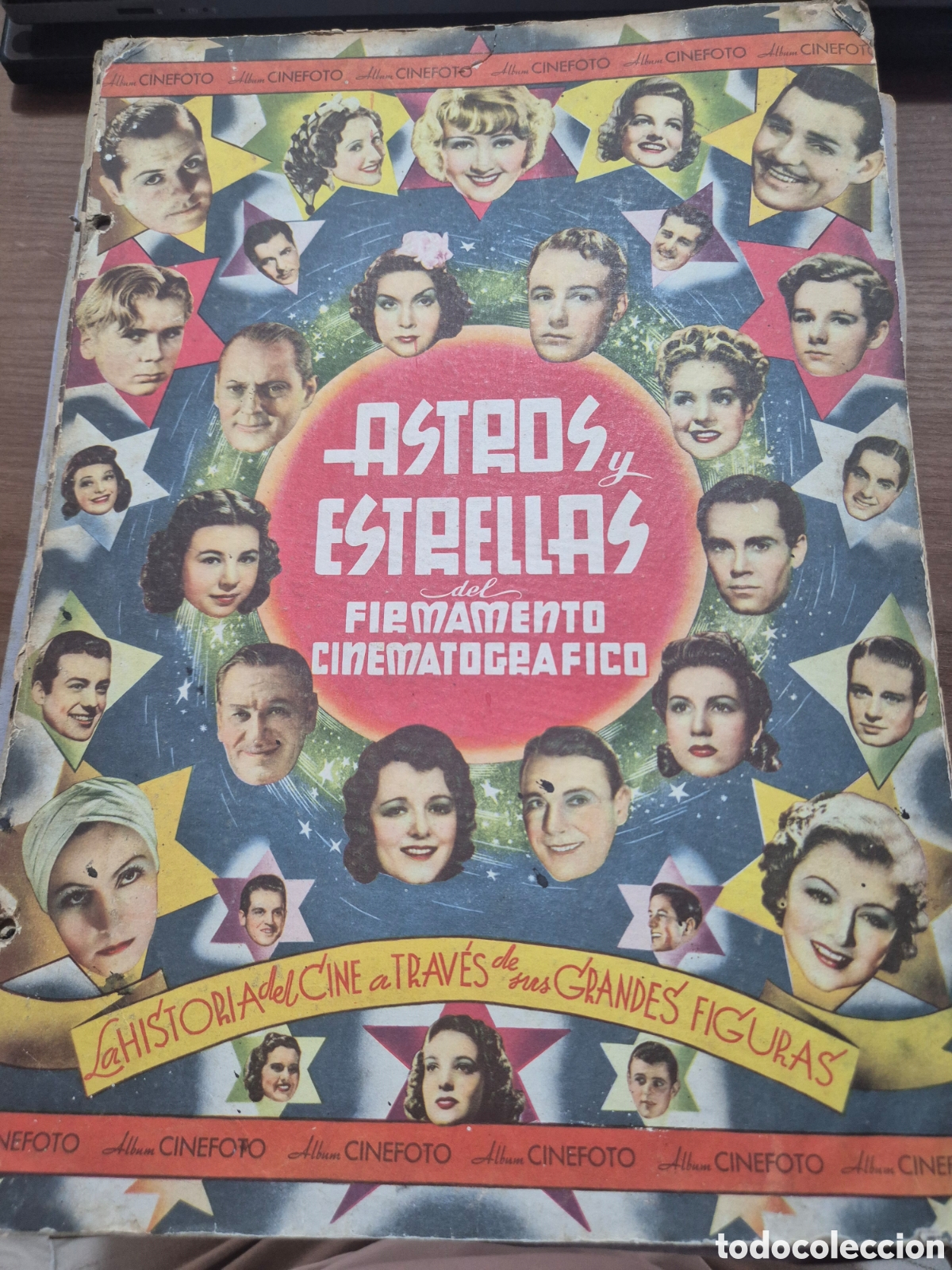 Coleccionismo &aacute;lbumes: ASTROS Y ESTRELLAS DEL FIRMAMENTO CINEMATOGRAFICO 475 CROMOS