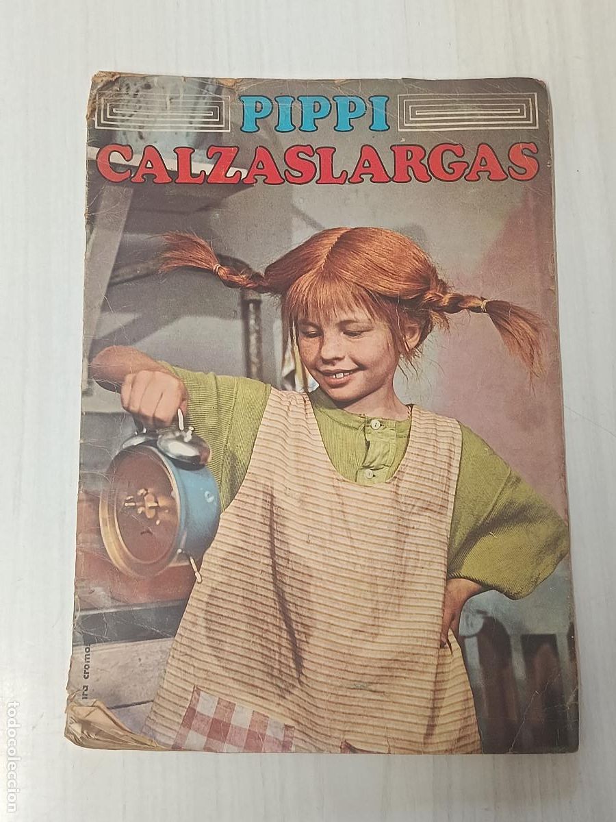 Coleccionismo &aacute;lbumes: ALBUM PIPPI CALZASLARGAS. INCOMPLETO. FALTAN 6 DE 182 CROMOS Y LA PRIMERA HOJA. FHER 1974. PY.