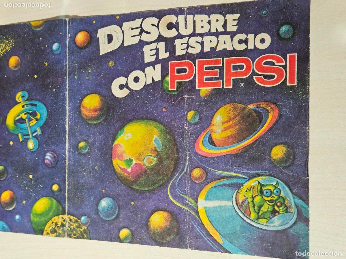 Coleccionismo &aacute;lbumes: ALBUM SIN CROMOS - DESCUBRE EL ESPACIO CON PEPSI 1976