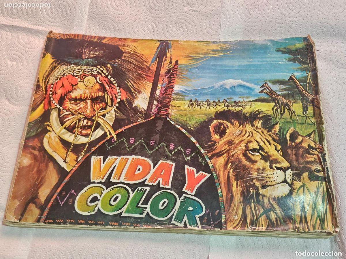 Coleccionismo &aacute;lbumes: LOTE DE 484 CROMOS DE 507 DEL ALBUM VIDA Y COLOR 3 - LEER ANUNCIO
