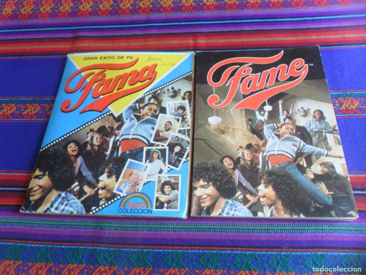 Coleccionismo &aacute;lbumes: GRAN &Eacute;XITO DE TV FAMA INCOMPLETO FANS COLECCION 1983. REGALO EL LIBRO DE LA SERIE. HYMSA
