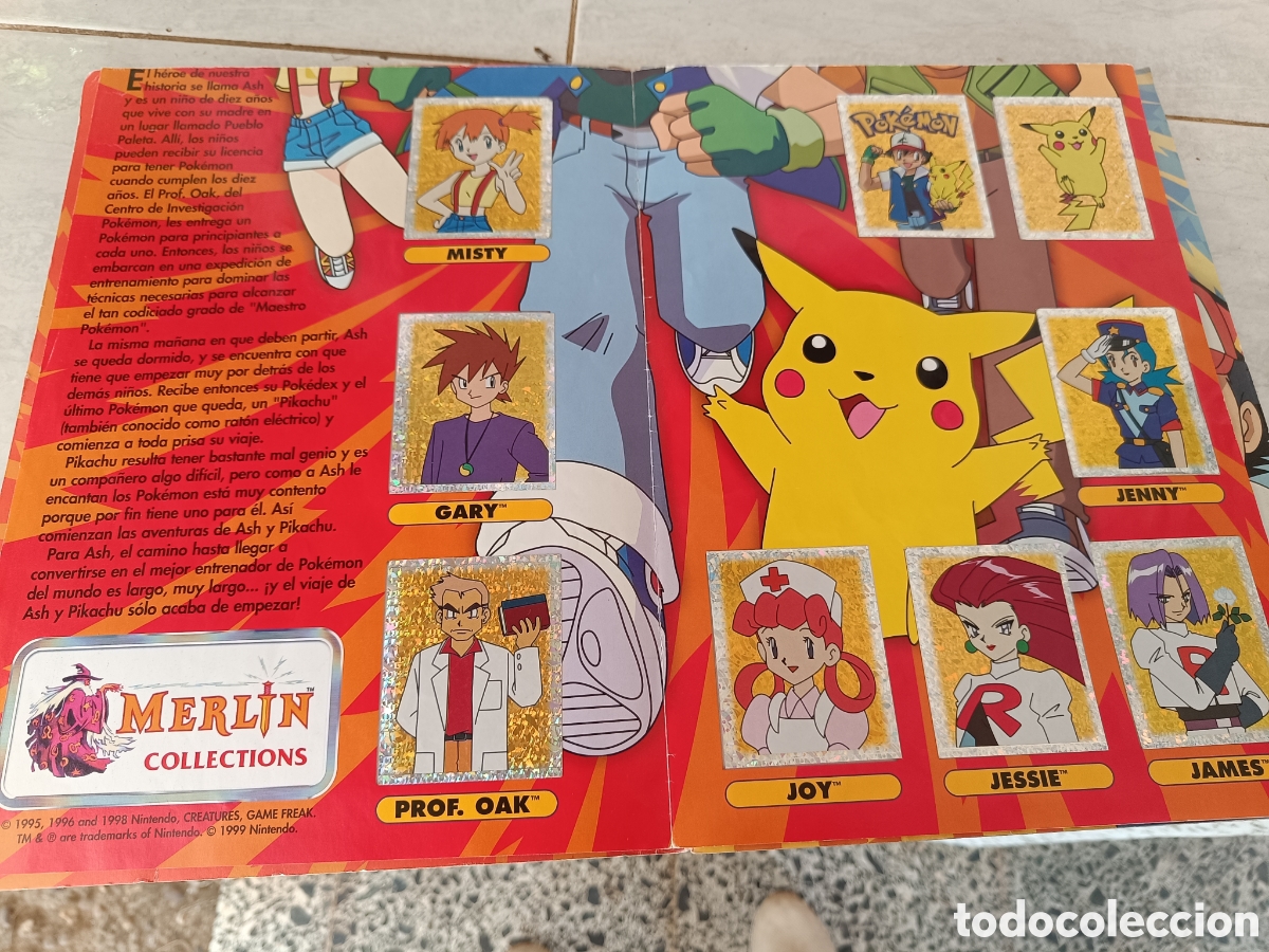 Coleccionismo &aacute;lbumes: Album Pok&eacute;mon sin completar - Foto 2