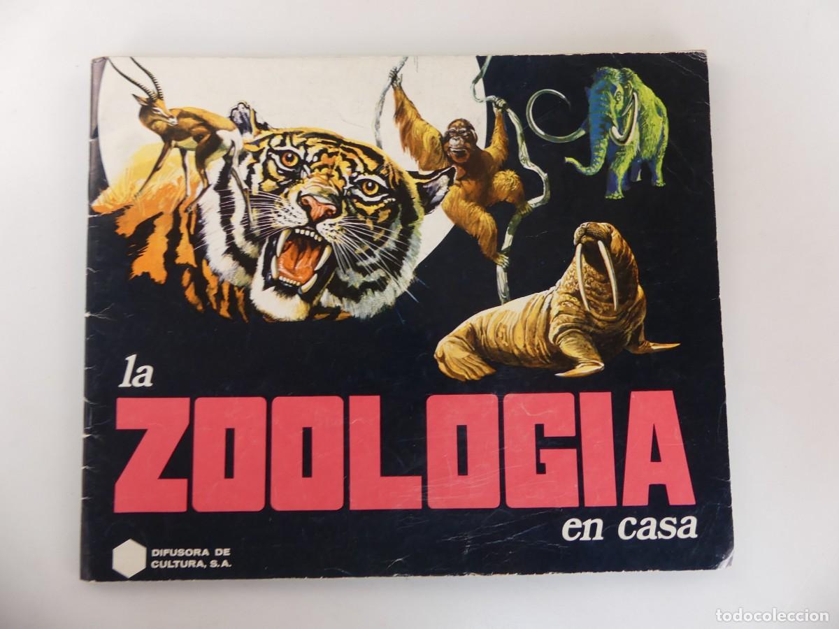 Sammeln Sammelalben: ALBUM CON CROMOS INCOMPLETO LA ZOOLOGIA EN CASA