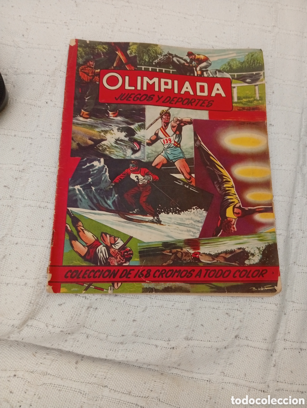 Sammeln Sammelalben: &Aacute;lbum Olimpiada juegos y deportes colecci&oacute;n 168 cromos a todos color