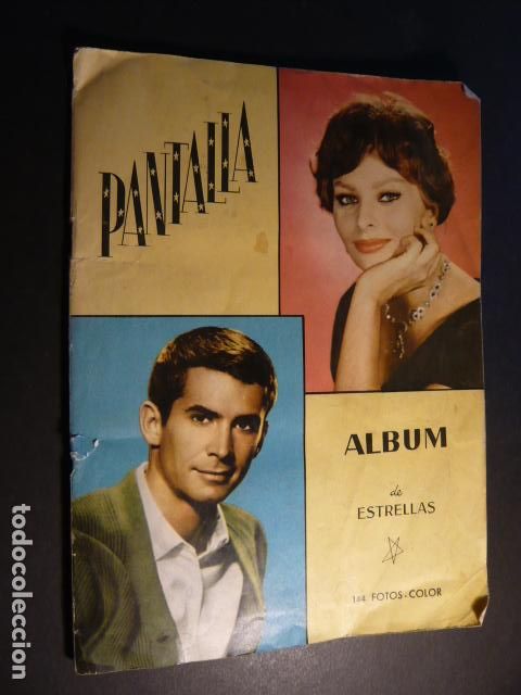 Sammeln Sammelalben: PANTALLA ALBUM DE ESTRELLAS 144 FOTOS COLOR FALTO DE 2 - ACTORES Y ACTRICES CINE