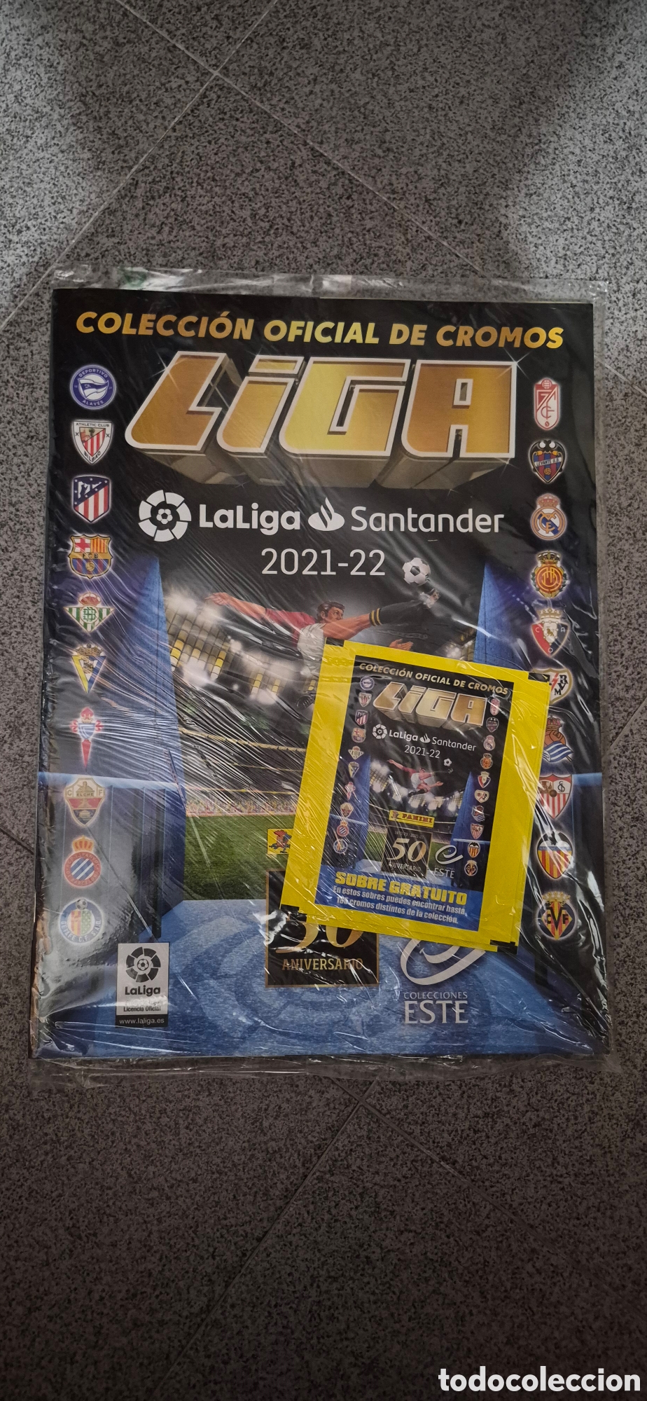 Sammeln Sammelalben: ALBUM LIGA ESTE T.21 22 Y SOBRES