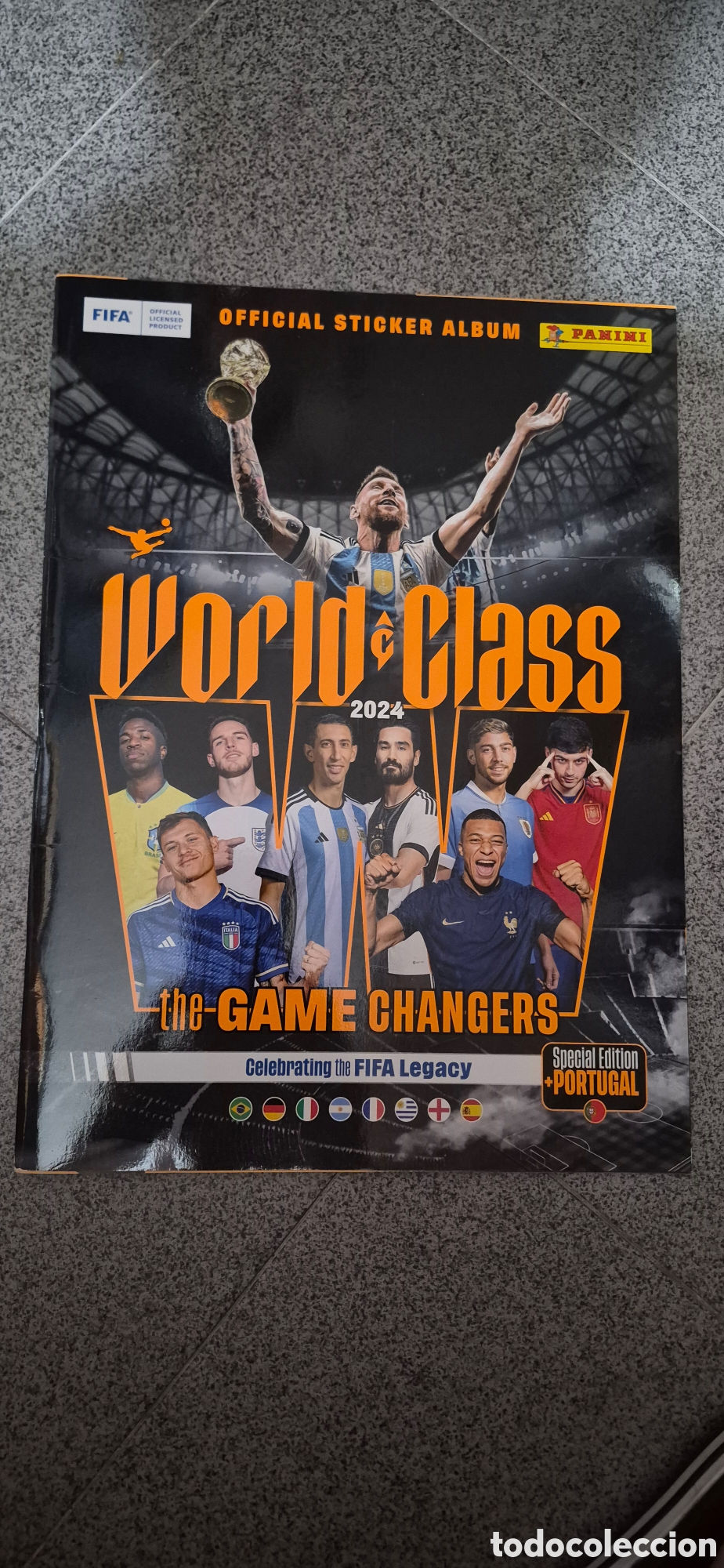 Coleccionismo &aacute;lbumes: ALBUM WORLD CLASS VACIO