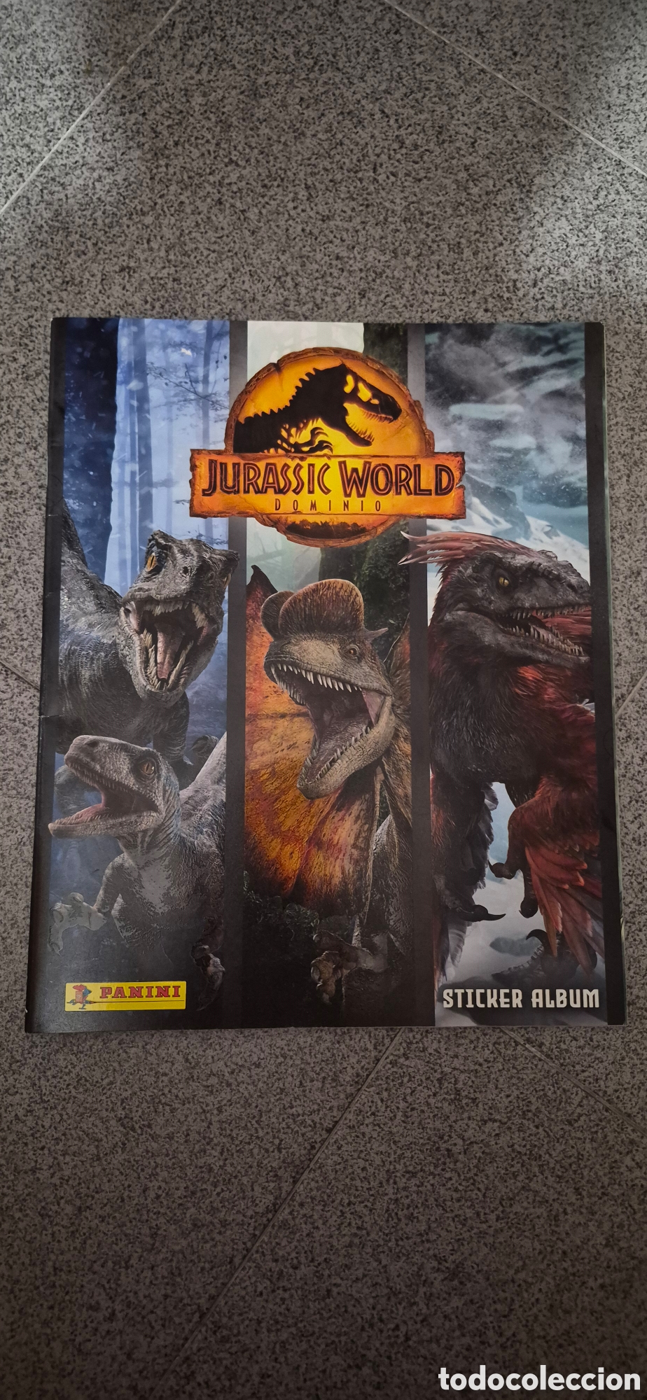 Coleccionismo &aacute;lbumes: ALBUM JURASIS WORLD VACIO
