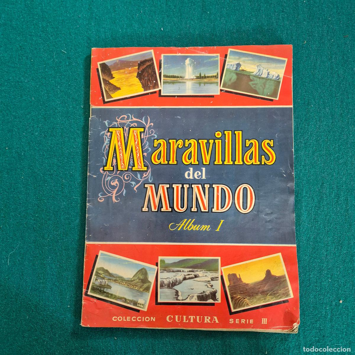 Coleccionismo &aacute;lbumes: MARAVILLA DEL MUNDO ALBUM 1