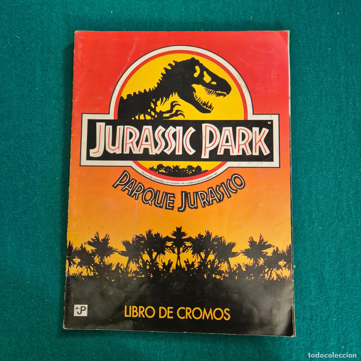 Coleccionismo &aacute;lbumes: JURASSIC PARK PANNI PARQUE JURASICO