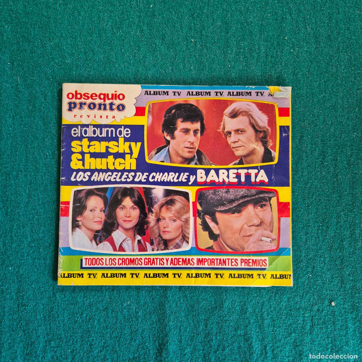 Coleccionismo &aacute;lbumes: ALBUM OBSEQUIO DE PRONTO STARSKY & HUTCH, LOS ANGELES DE CHARLIE Y BARETTA. VACIO