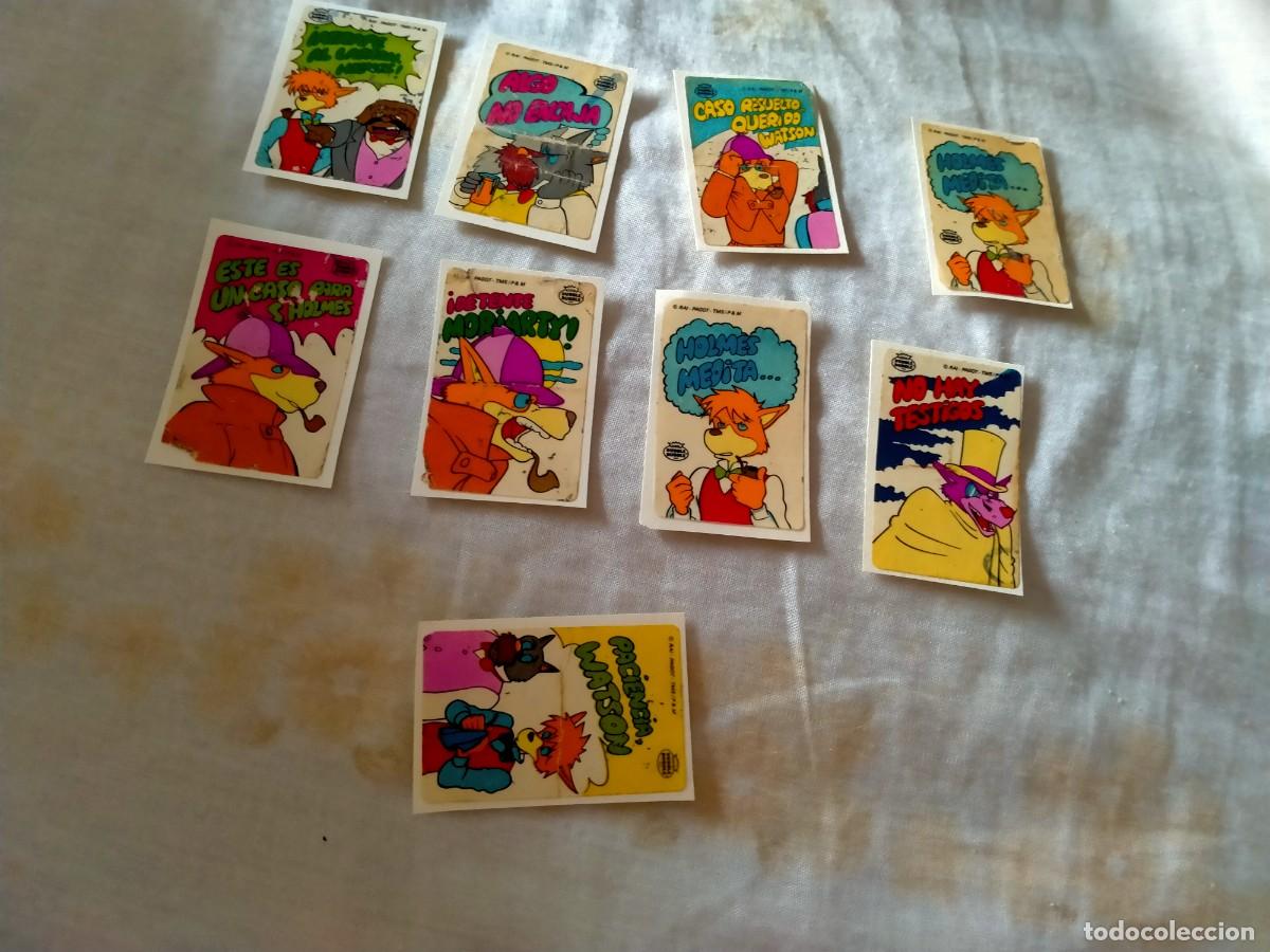 Coleccionismo &aacute;lbumes: cromos de chicles de sherloock holmes