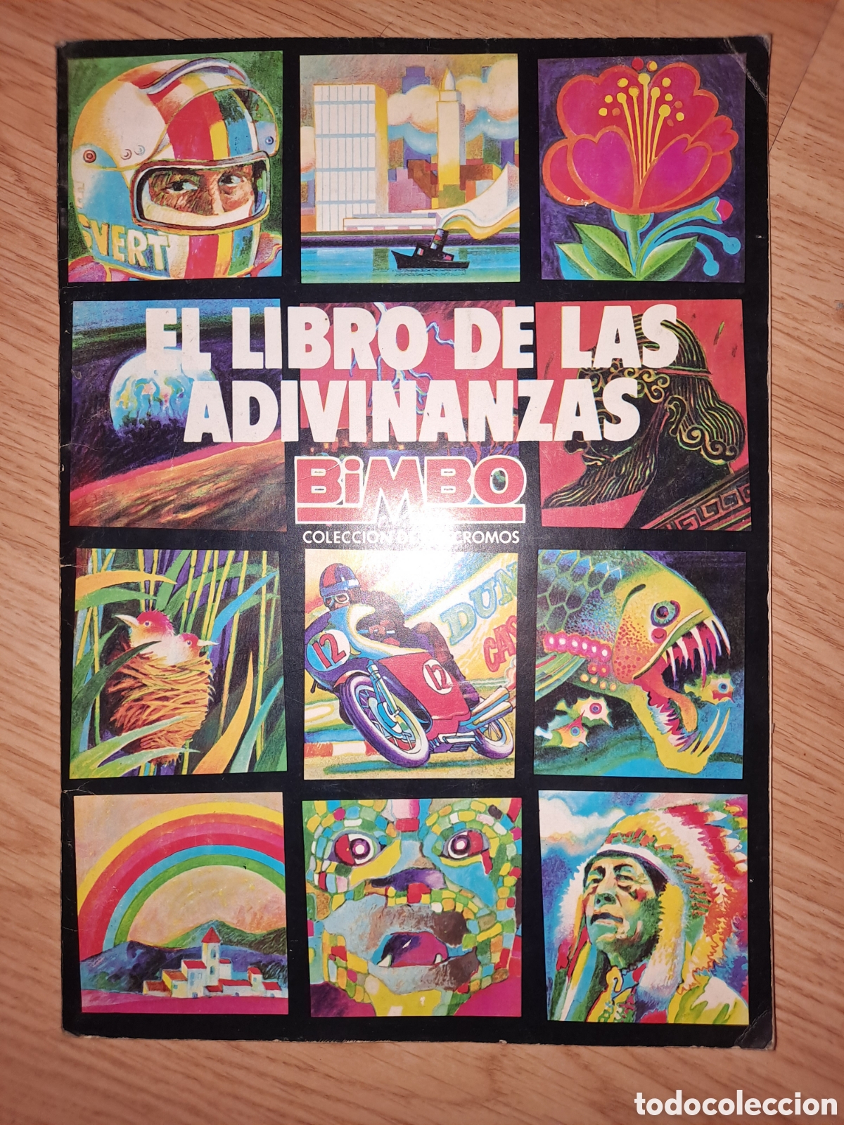 Coleccionismo &aacute;lbumes: &Aacute;lbum de cromos &rdquo;El Libro de las Adivinanzas&rdquo; Bimbo