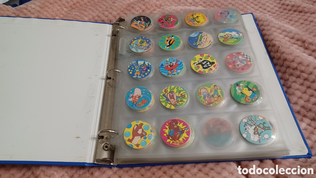 Colecionismo Cadernetas: &Aacute;LBUM DE TAZOS COLECCIONES