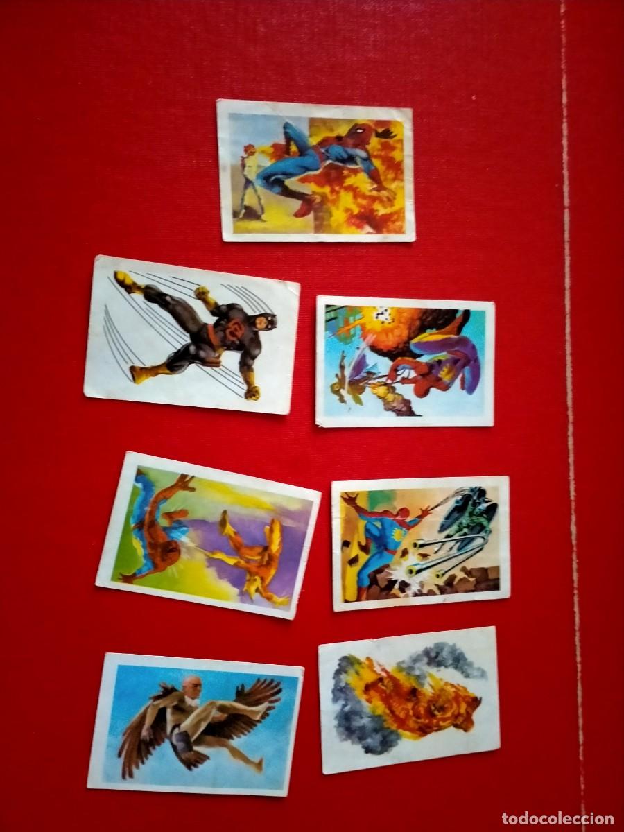 Coleccionismo &aacute;lbumes: cromos de phoskitos de superheroes