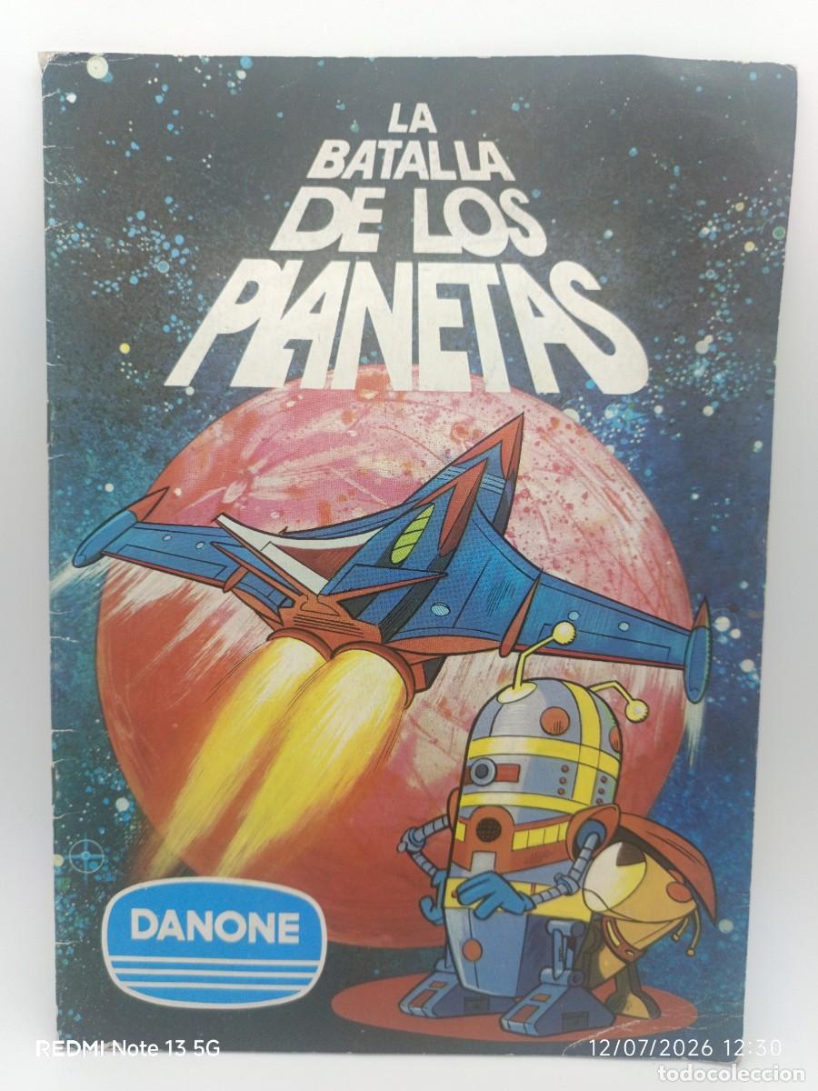 Coleccionismo &aacute;lbumes: ALBUM LA BATALLA DE LOS PLANETAS INCOMPLETO