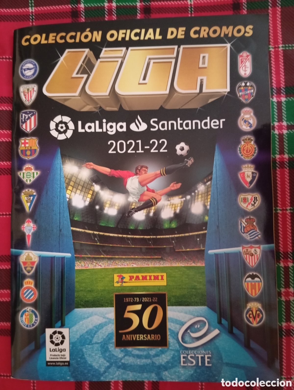 Coleccionismo &aacute;lbumes: Liga Panini 2021-22 leer descripci&oacute;n