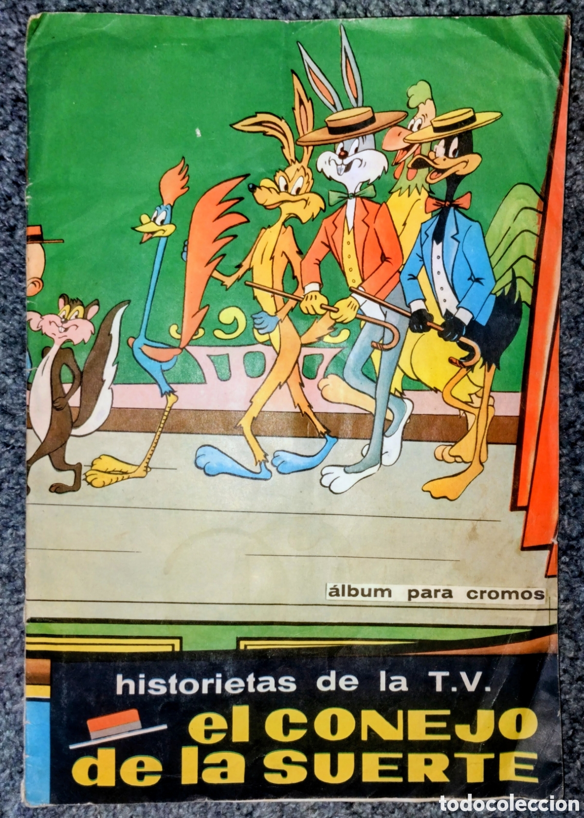 Collectionnisme Albums: historietas de la T.V. &rdquo;EL CONEJO DE LA SUERTE&rdquo; album incompleto A&Ntilde;O 1964 en NORMAL ESTADO ver fotos
