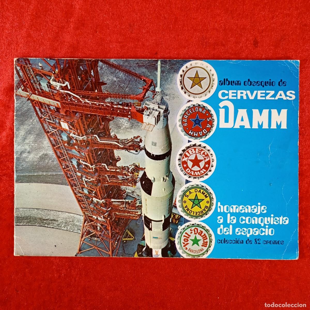 Coleccionismo &aacute;lbumes: CERVEZAS DAMM - HOMENAJE A LA CONQUISTA DEL ESPACIO - ALBUM DE CROMOS COMPLETO / 372