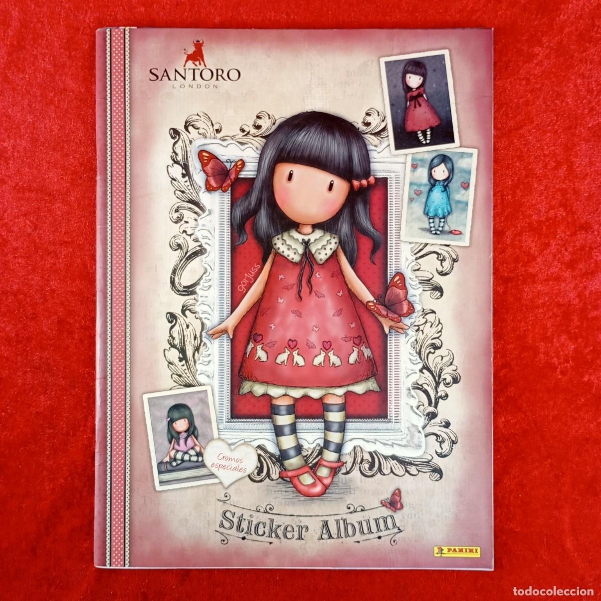 Coleccionismo &aacute;lbumes: GORJUSS - STICKER ALBUM - SANTORO LONDON - PANINI - ALBUM DE CROMOS INCOMPLETO / 374