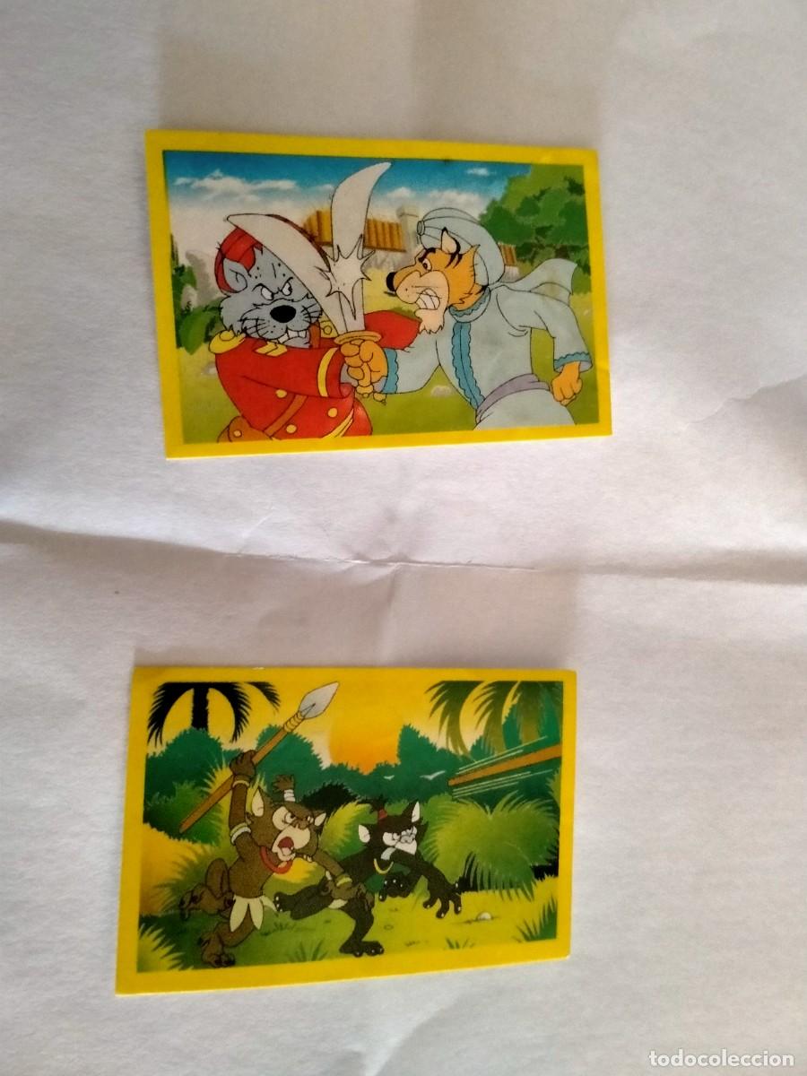 Coleccionismo &aacute;lbumes: cromos de phoskitos de sandokan numero 13y 2 sin pegar