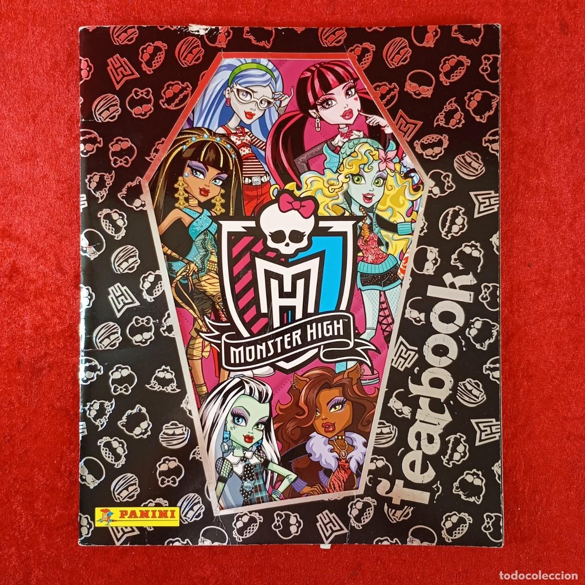 Coleccionismo &aacute;lbumes: MONSTER HIGH - FEARBOOK - PANINI - ALBUM DE CROMOS INCOMPLETO / 379