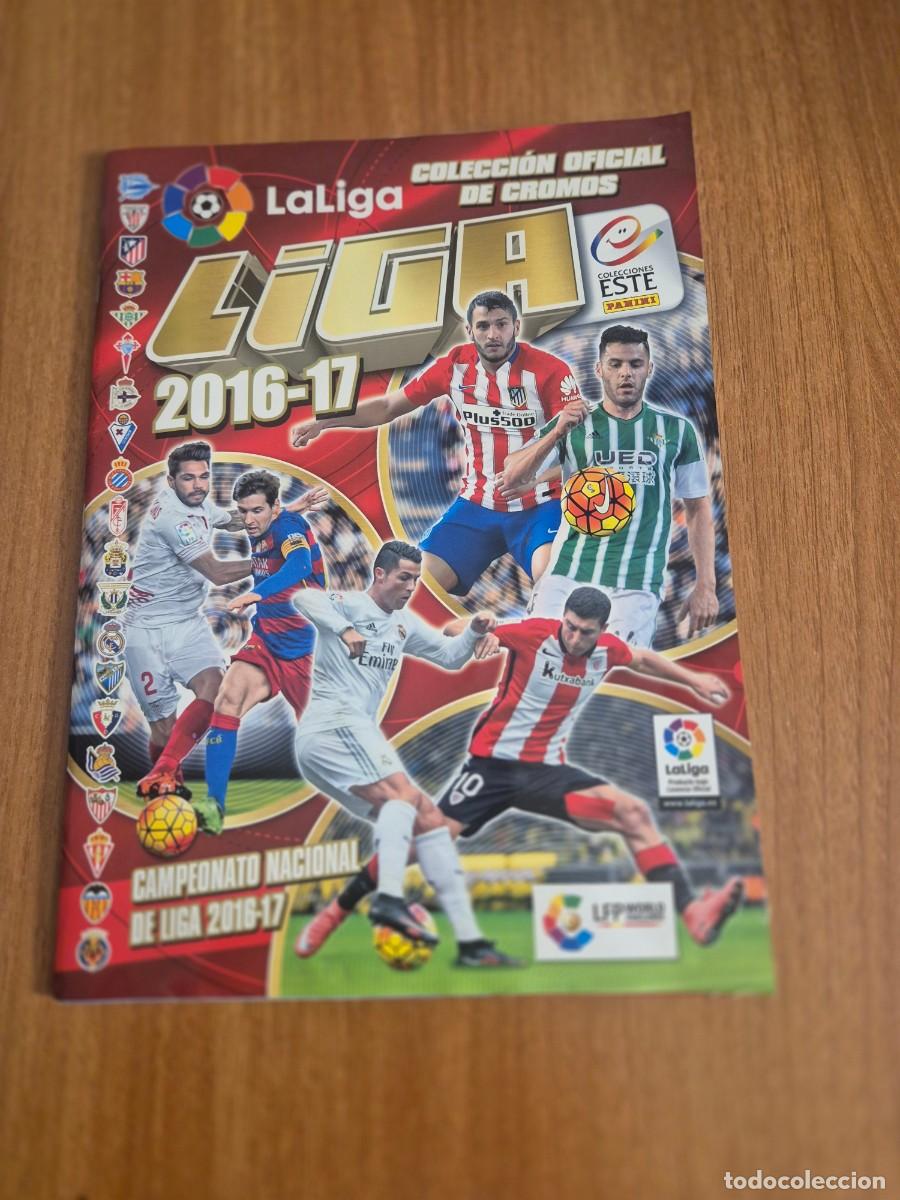Coleccionismo &aacute;lbumes: ALBUN INCOMPLETO DE LIGA 2016-17