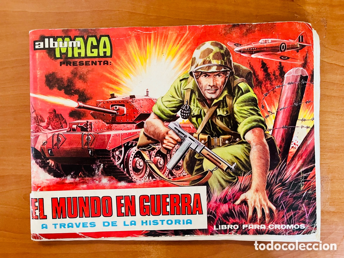 Sammeln Sammelalben: &Aacute;LBUM EL MUNDO EN GUERRA, 269 CROMOS DE 270, (EDITORIAL MAGA)