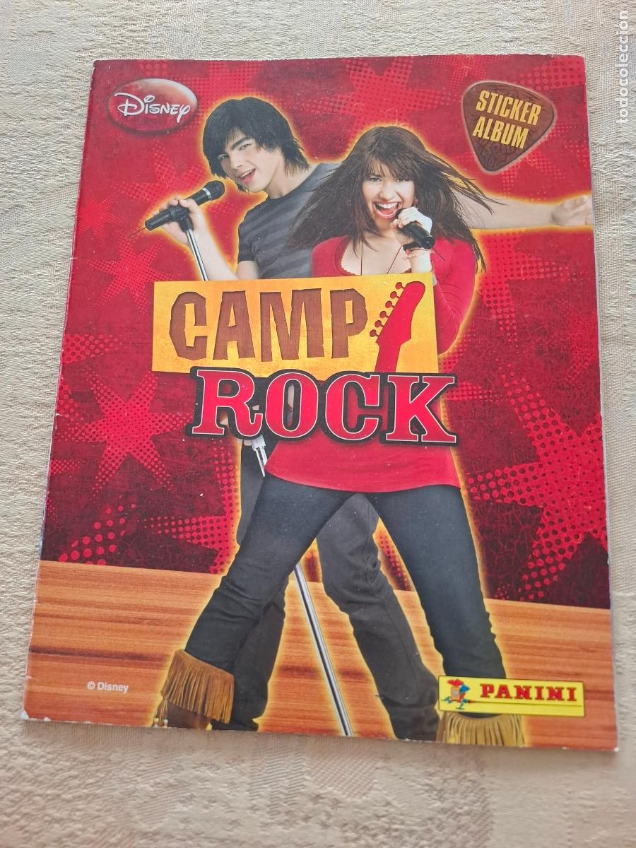Coleccionismo &aacute;lbumes: ALBUM VACIO - CAMP ROCK - PANINI