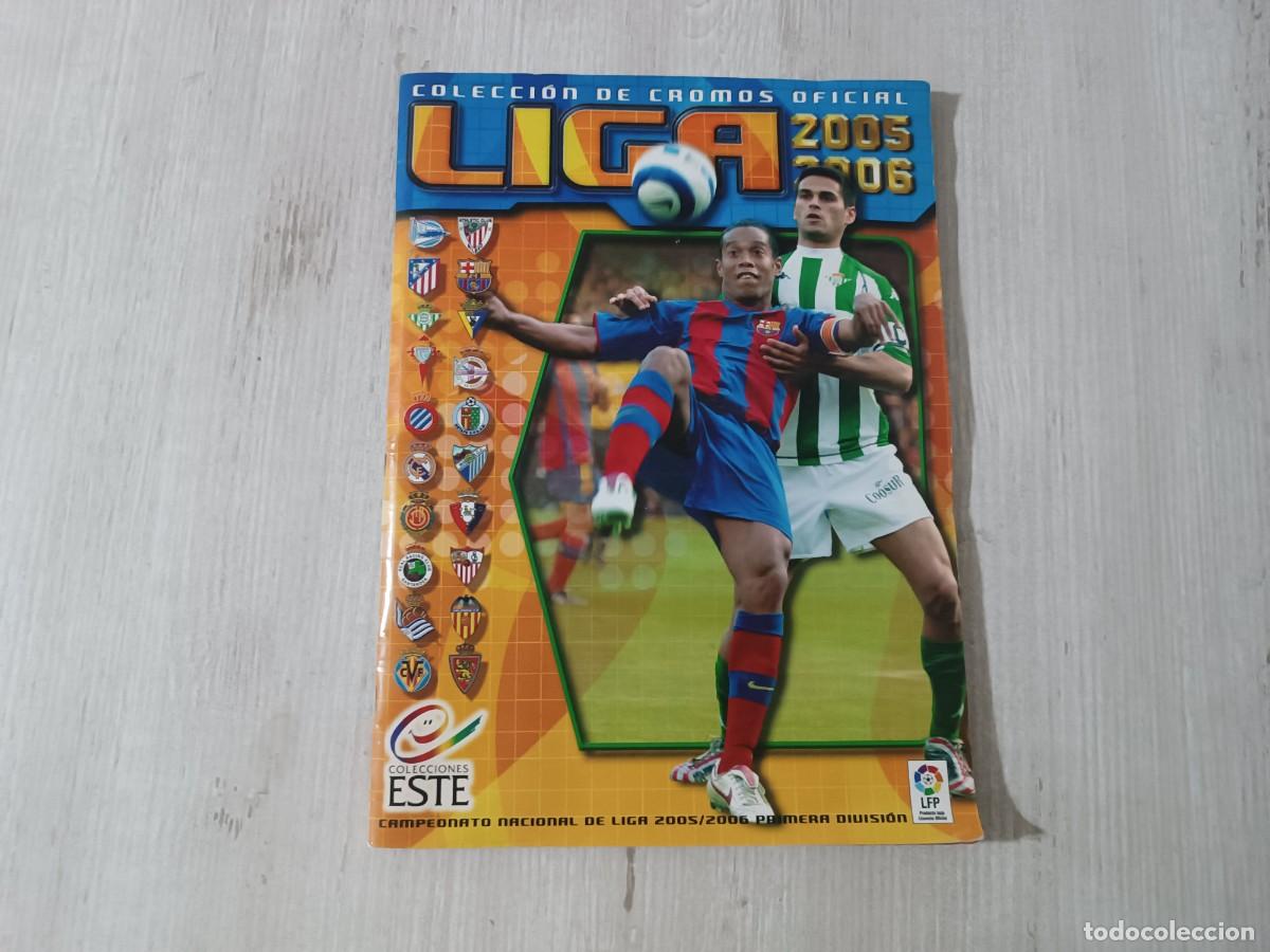 Sammeln Sammelalben: &Aacute;LBUM CASI COMPLETO LIGA ESTE 2005 2006 05 06. MESSI.