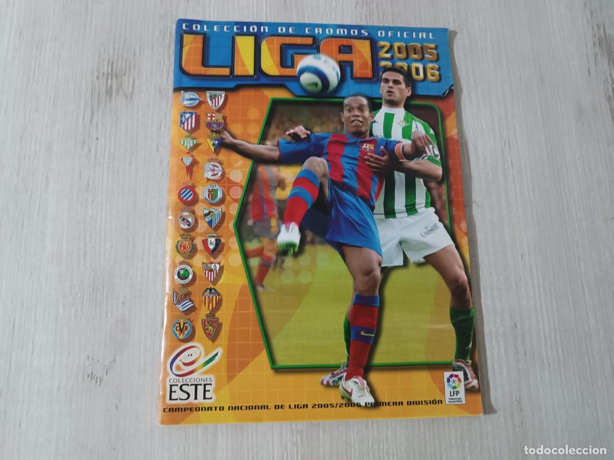 Sammeln Sammelalben: &Aacute;LBUM CASI COMPLETO LIGA ESTE 2005 2006 05 06. MESSI.