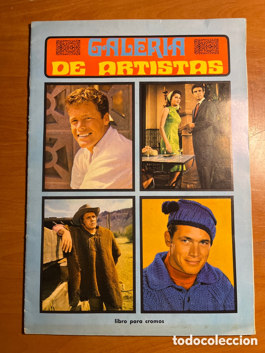 Sammeln Sammelalben: &Aacute;LBUM GALER&Iacute;A DE ARTISTAS, 69 CROMOS DE 105, (EDITORIAL FHER), CON P&Oacute;STER!!!
