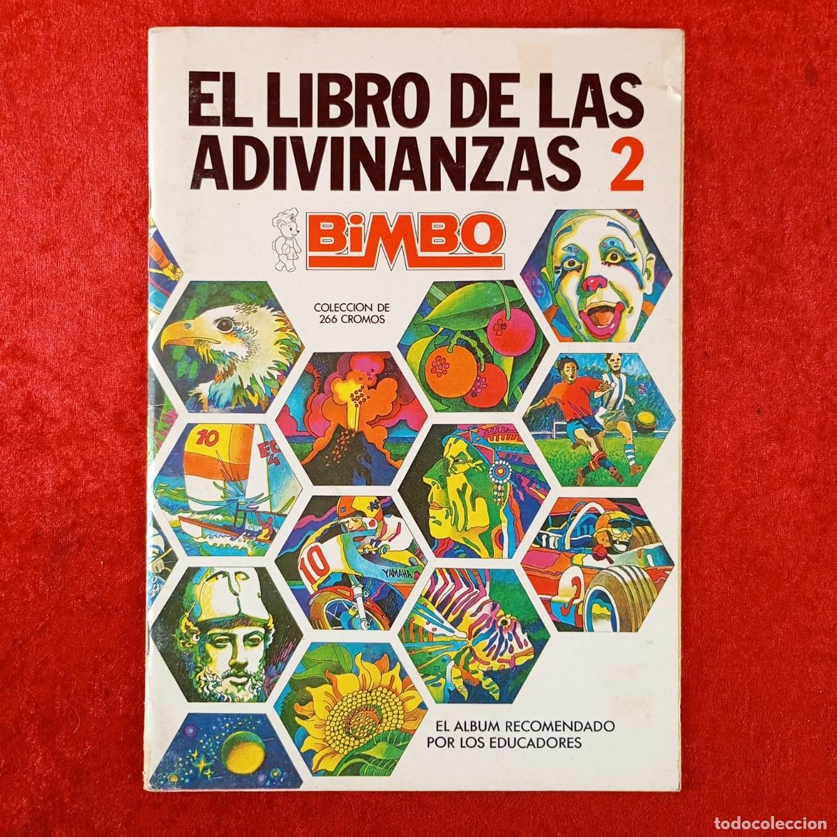 Coleccionismo &aacute;lbumes: EL LIBRO DE LAS ADIVINANZAS 2 - BIMBO - ALBUM DE CROMOS VAC&Iacute;O / 483