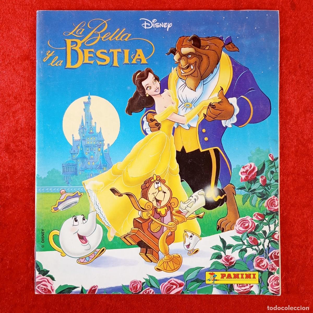 Coleccionismo &aacute;lbumes: LA BELLA Y LA BESTIA - DISNEY - PANINI - ALBUM DE CROMOS INCOMPLETO / 484