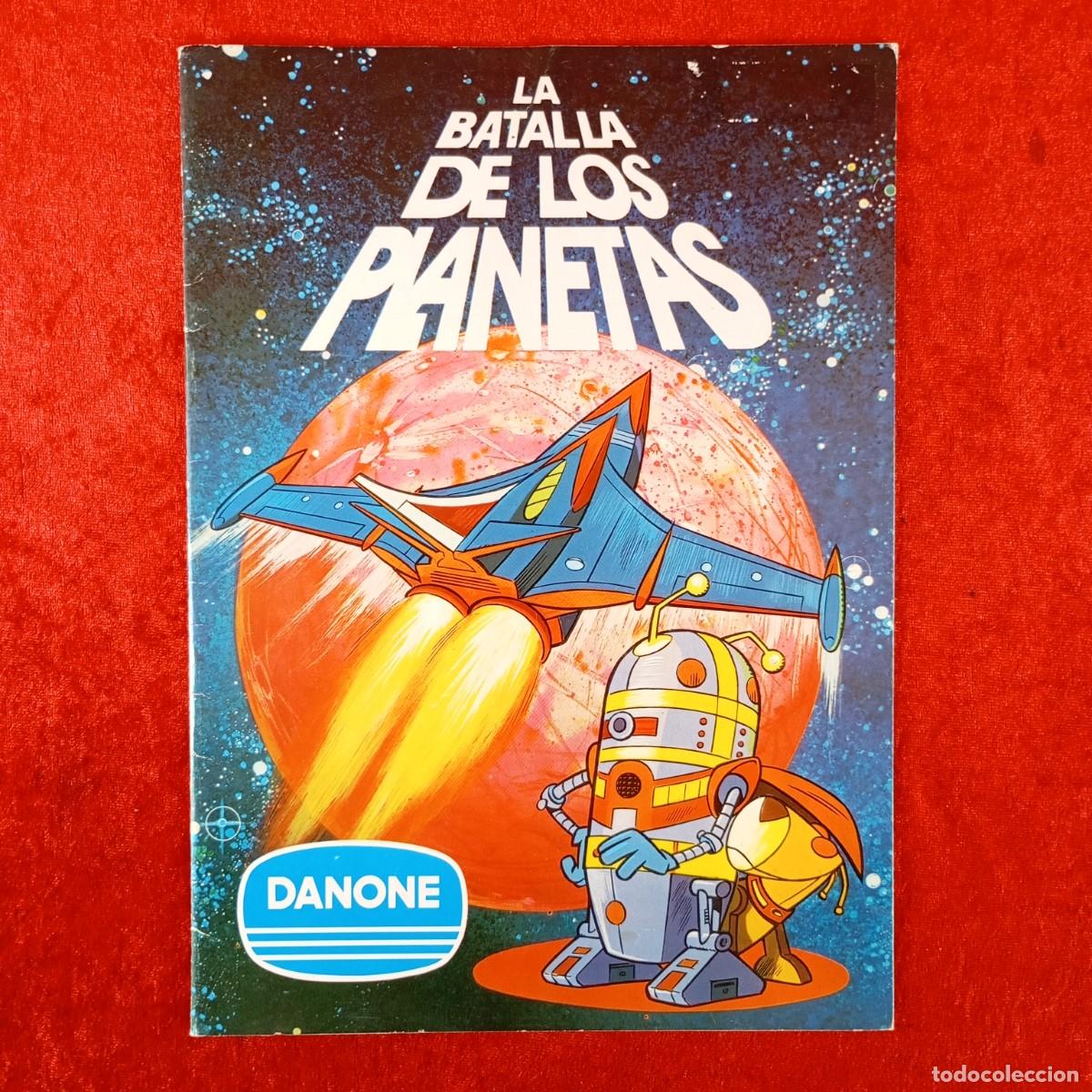 Coleccionismo &aacute;lbumes: LA BATALLA DE LOS PLANETAS - DANONE - ALBUM DE CROMOS VAC&Iacute;O / 489