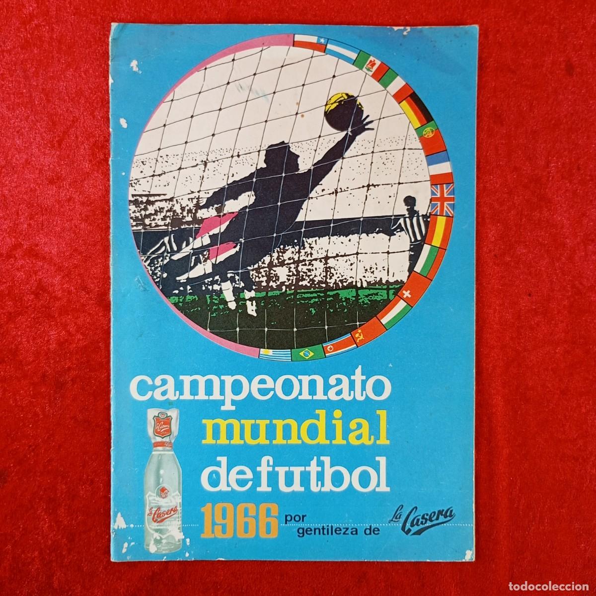 Coleccionismo &aacute;lbumes: CAMPEONATO MUNDIAL DE FUTBOL 1966 - LA CASERA - ALBUM DE CROMOS VAC&Iacute;O / 496