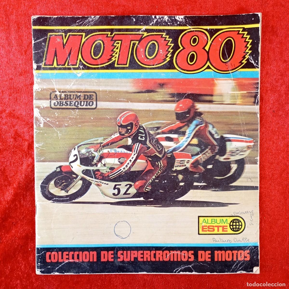 Coleccionismo &aacute;lbumes: MOTO 80 - ALBUM ESTE - COLECION DE SUPERCROMOS DE MOTOS - ALBUM DE CROMOS VAC&Iacute;O / 519