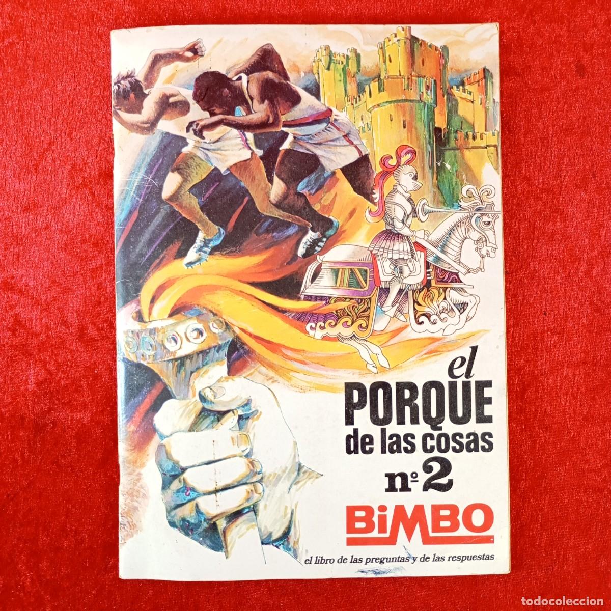 Coleccionismo &aacute;lbumes: EL PORQUE DE LAS COSAS N&ordm;2 - BIMBO - 1972 - ALBUM DE CROMOS INCOMPLETO / 531