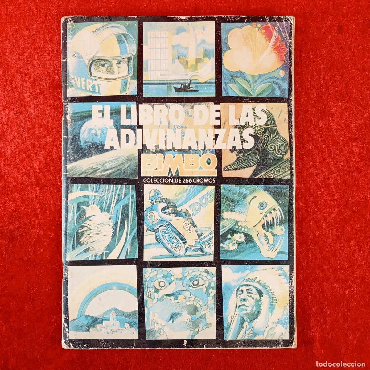 Coleccionismo &aacute;lbumes: EL LIBRO DE LAS ADIVINANZAS - BIMBO - 1974 - ALBUM DE CROMOS INCOMPLETO / 534