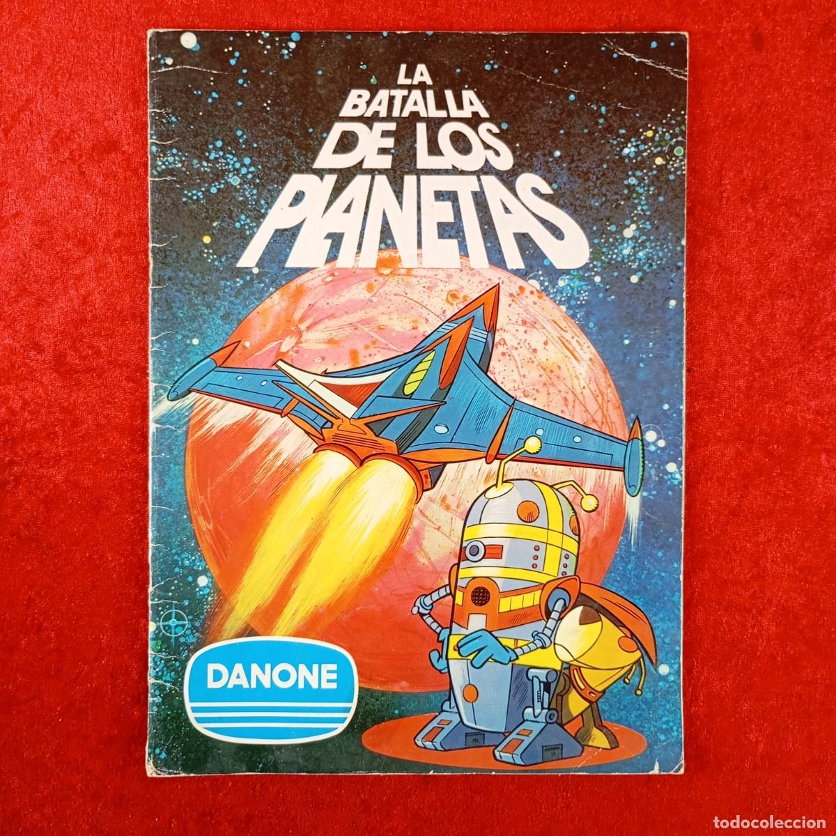Coleccionismo &aacute;lbumes: LA BATALLA DE LOS PLANETAS - DANONE - ALBUM DE CROMOS CASI COMPLETO / 537