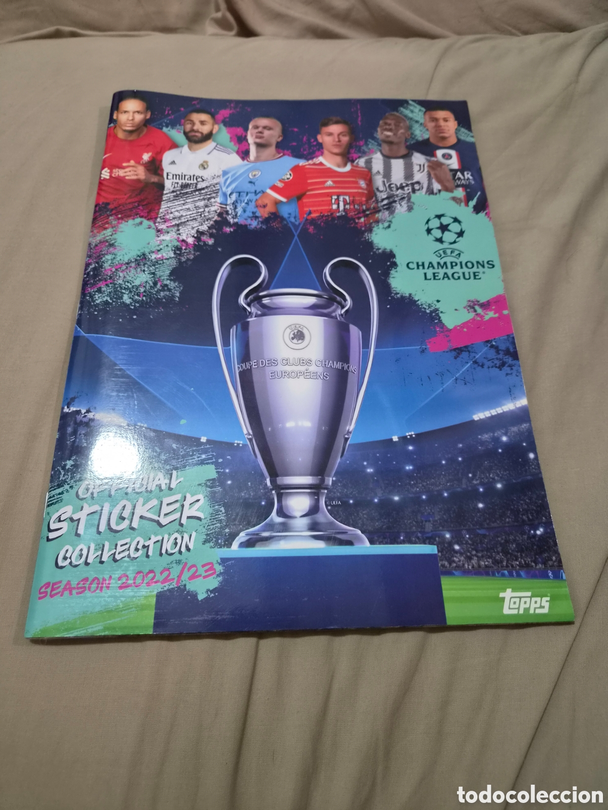 Coleccionismo &aacute;lbumes: ALBUM CHAMPIONS LEAGUE 2022 2023 TOPPS INCOMPLETO A FALTA DE 26 CROMOS