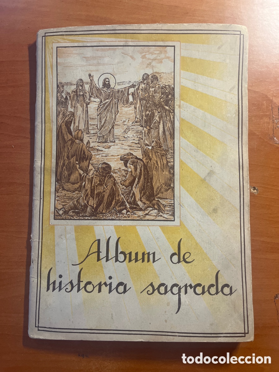 Coleccionismo &aacute;lbumes: &Aacute;LBUM DE HISTORIA SAGRADA, 117 CROMOS DE 120, (AMIGOS DEL CATECISMO)