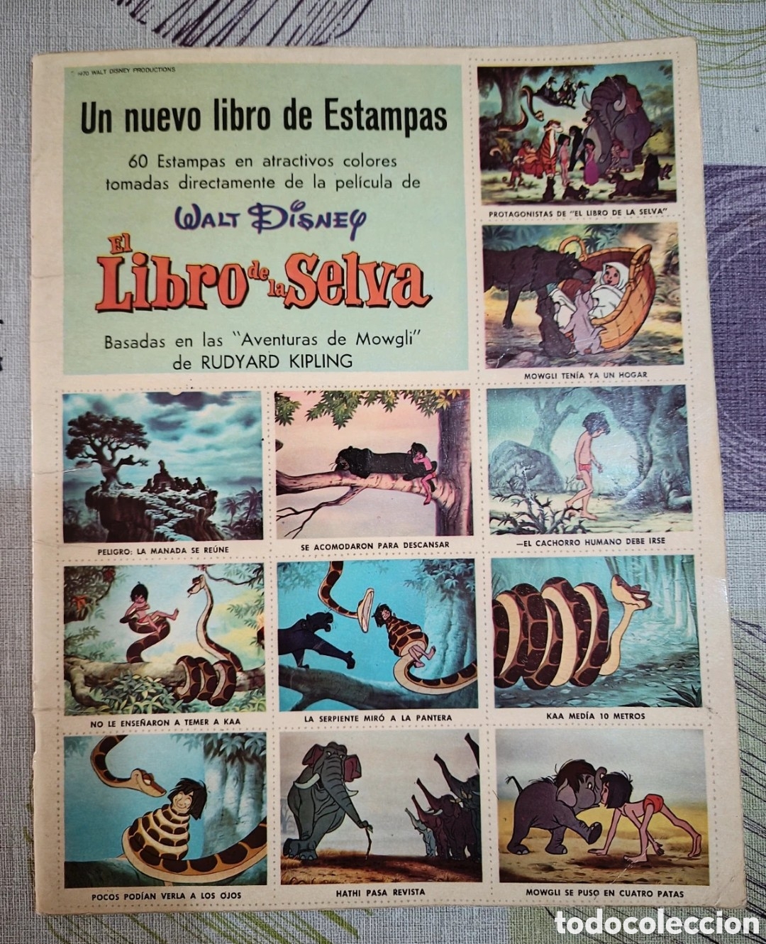 Coleccionismo &aacute;lbumes: El libro de la Selva. &Aacute;lbum de estampas
