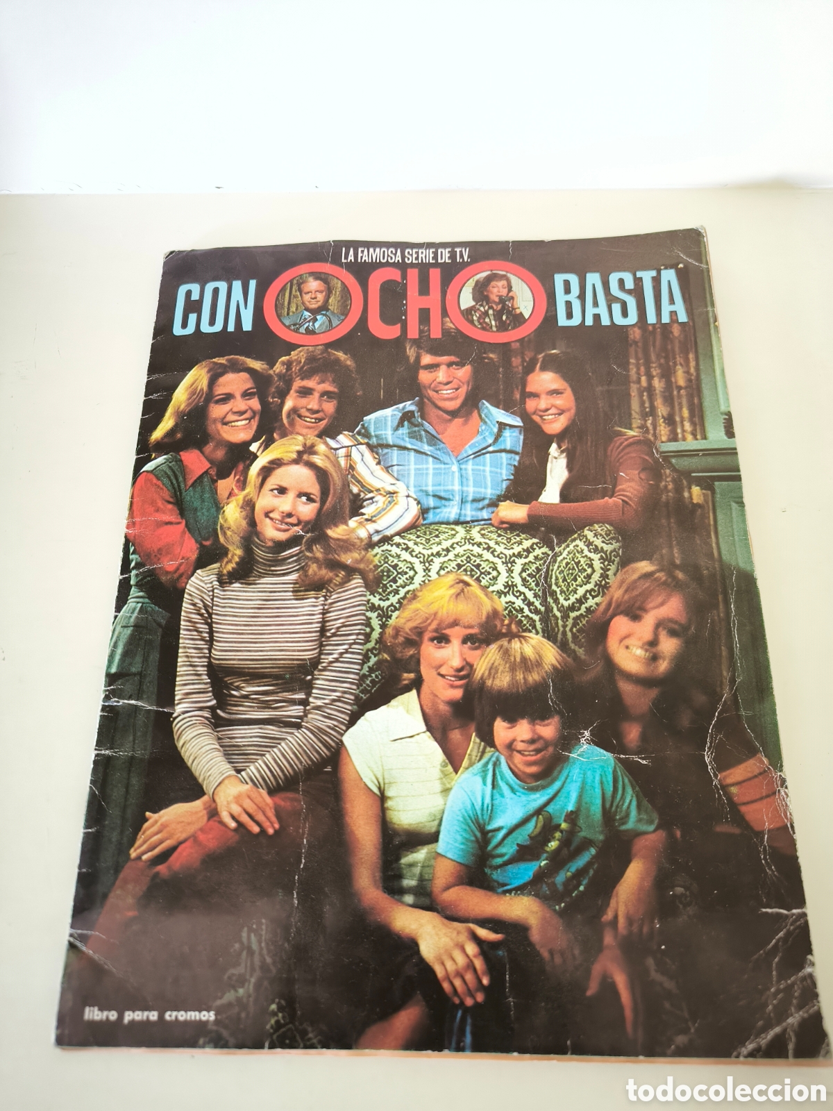 Coleccionismo &aacute;lbumes: &Aacute;lbum de cromos con ocho basta. A falta de 6 cromos