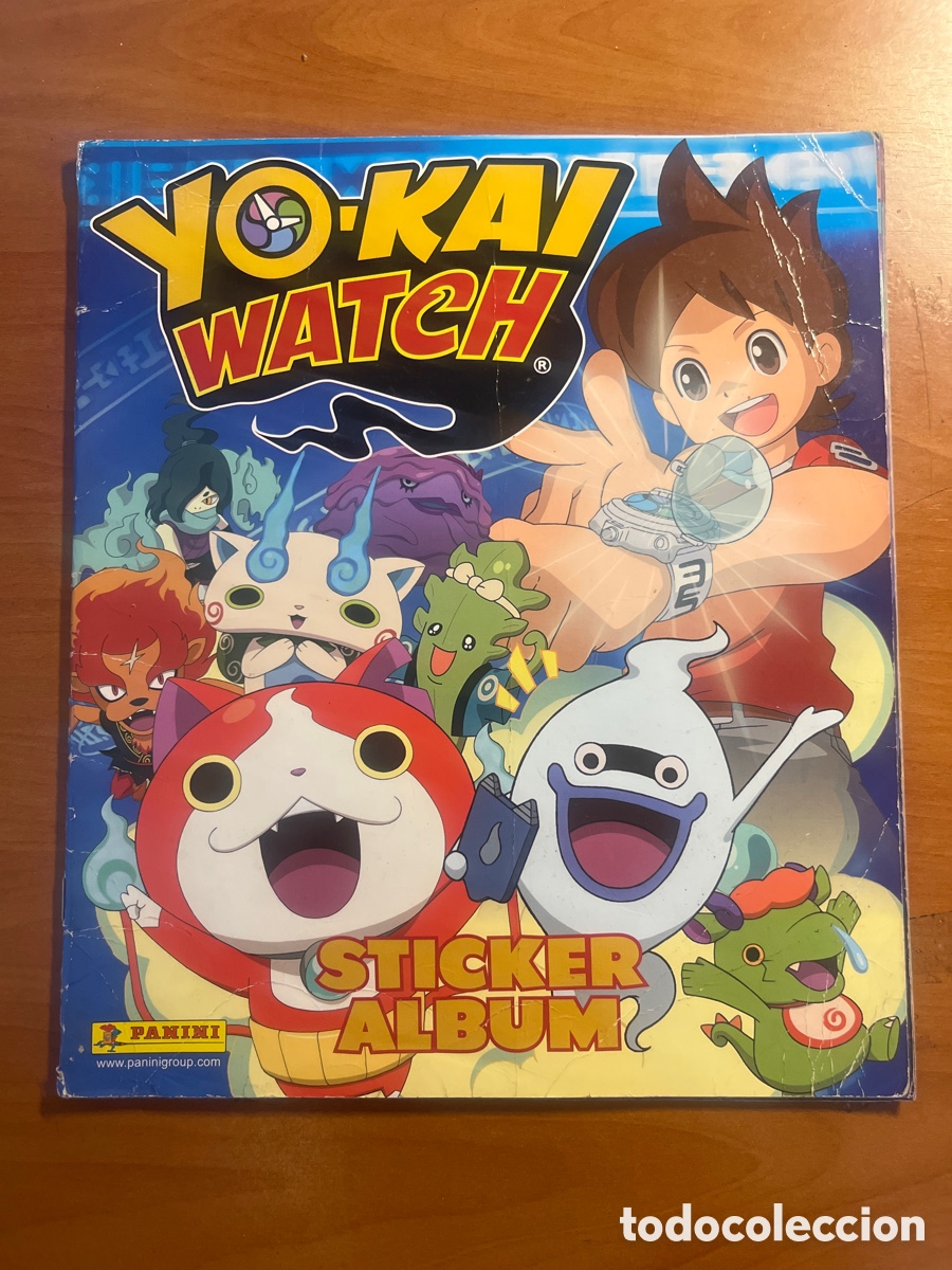 Coleccionismo &aacute;lbumes: &Aacute;LBUM YO KAI WATCH, INCOMPLETO, (EDITORIAL PANINI)