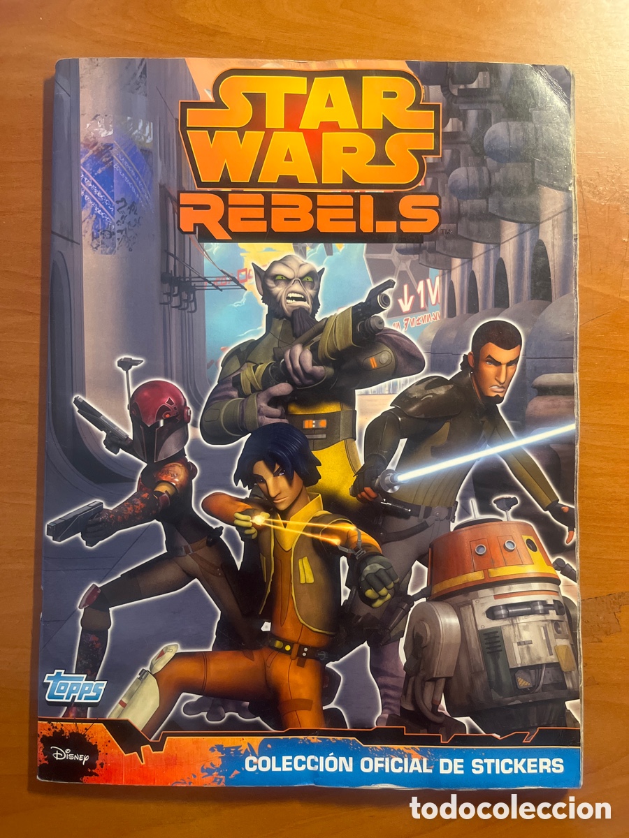 Coleccionismo &aacute;lbumes: &Aacute;LBUM STAR WARS REBELS, 149 CROMOS DE 198, (TOPPS EUROPE LIMITED)